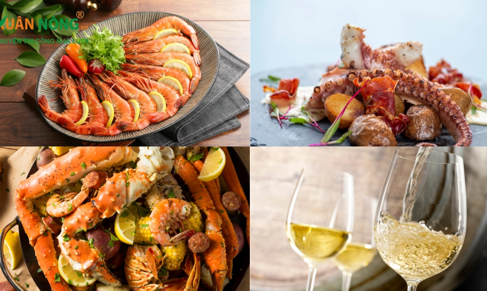 Rượu nếp cái kết hợp ăn cua