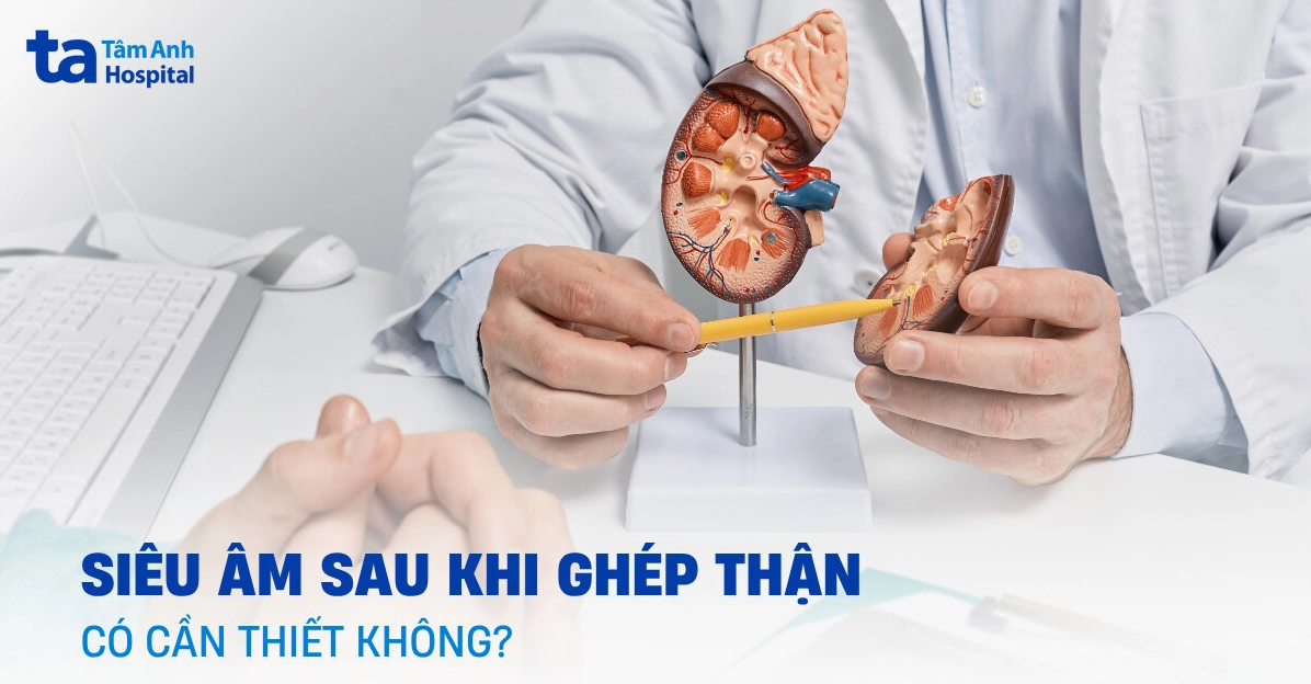 Siêu âm sau ghép thận.