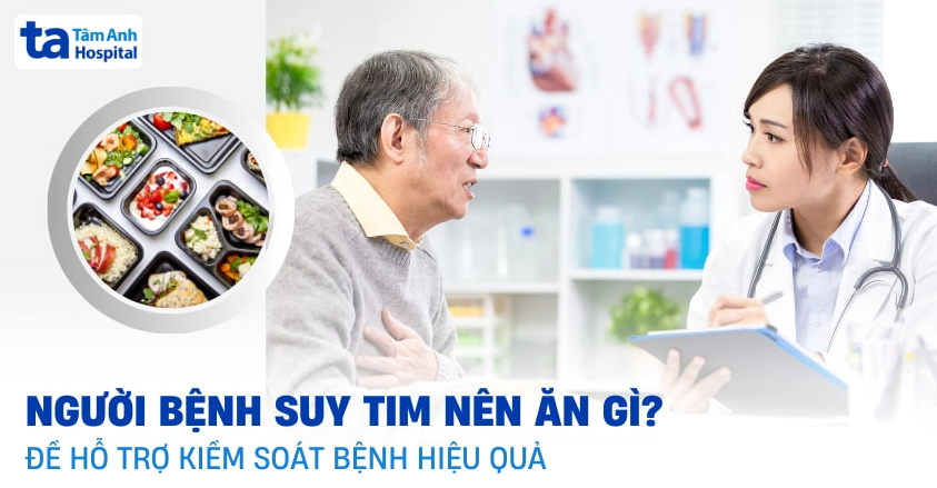 suy tim nên ăn gì