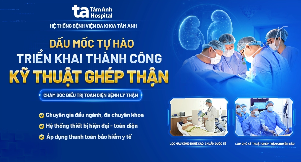 tâm anh ghép thận thành công