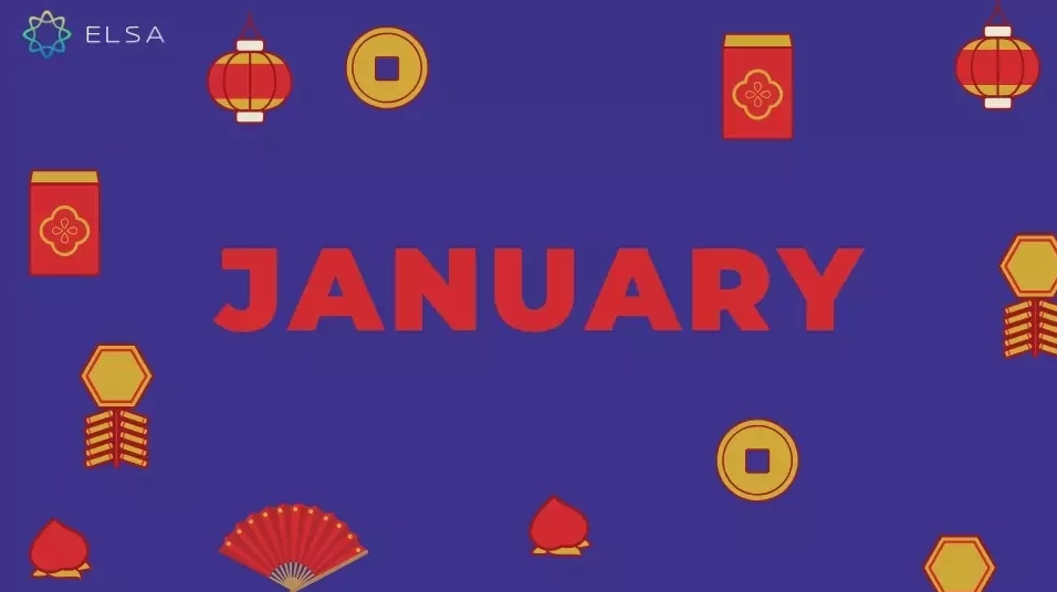 Tháng 1 trong tiếng Anh - January