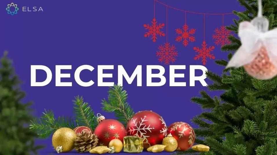 Tháng 12 tiếng Anh là December
