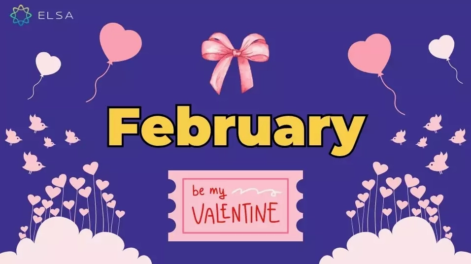 Tháng 2 tiếng Anh: February
