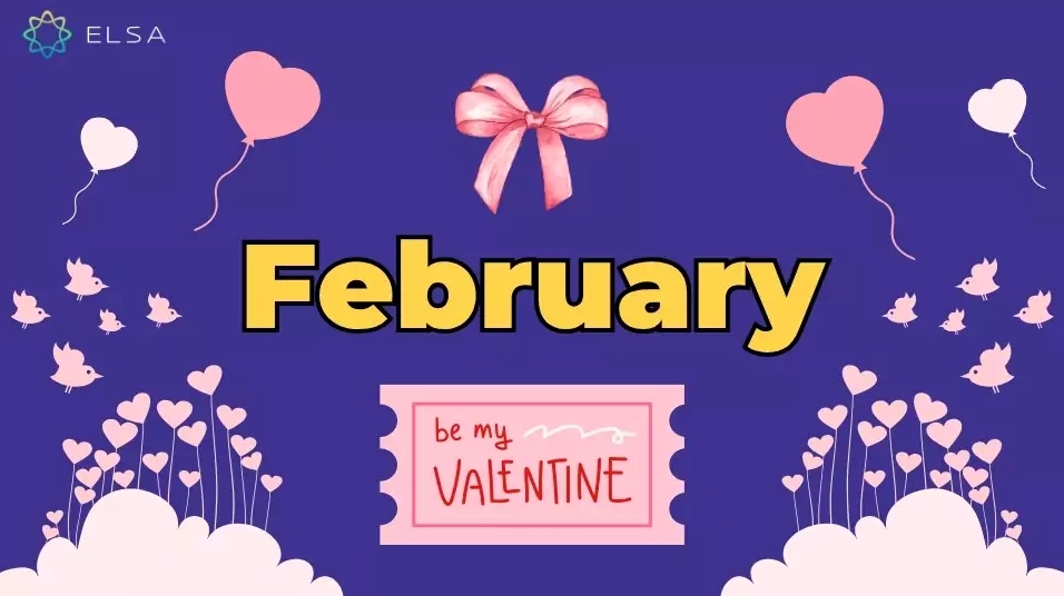 Tháng 2 tiếng Anh: February