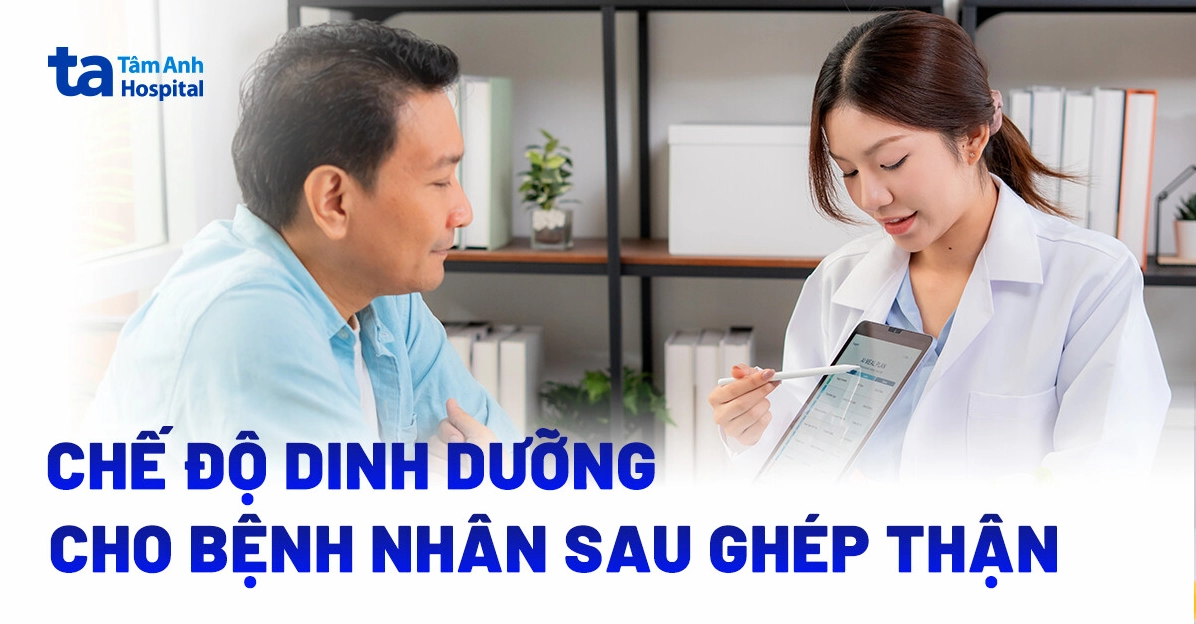 Thực đơn cho người sau ghép thận