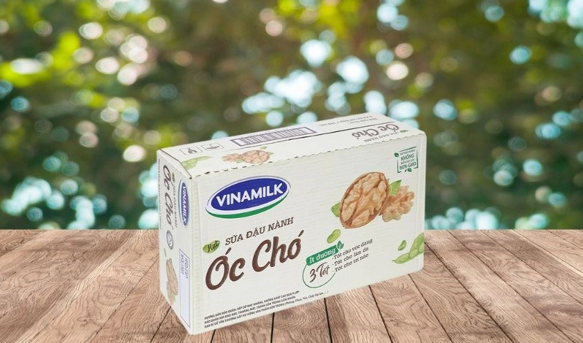 Thùng sữa đậu nành hạt óc chó