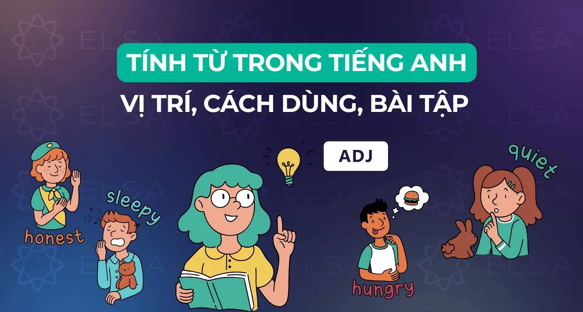 Tính từ trong tiếng Anh