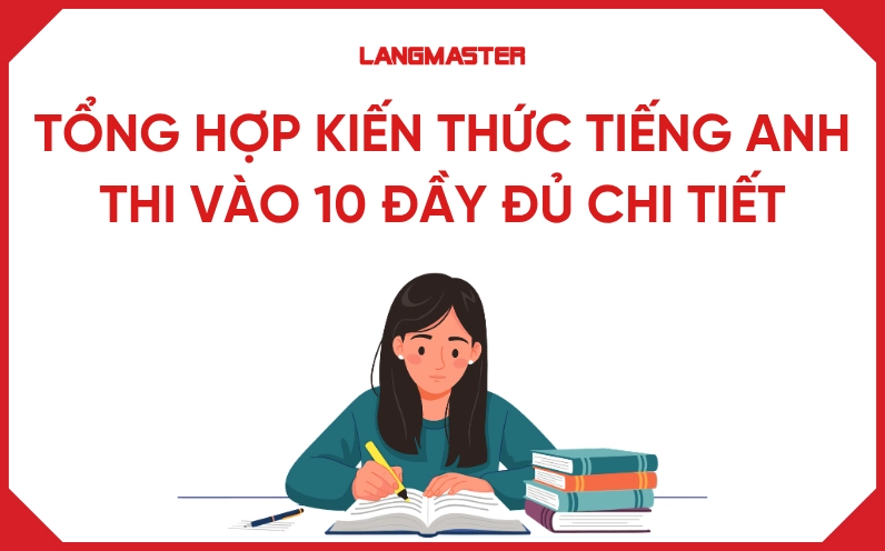 Tổng hợp kiến thức tiếng Anh thi vào 10 đầy đủ chi tiết