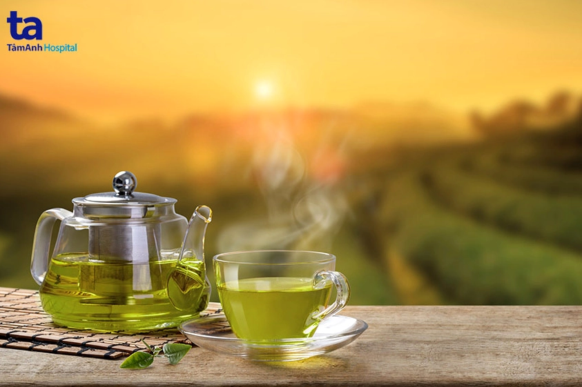Trà xanh giúp giảm acid uric