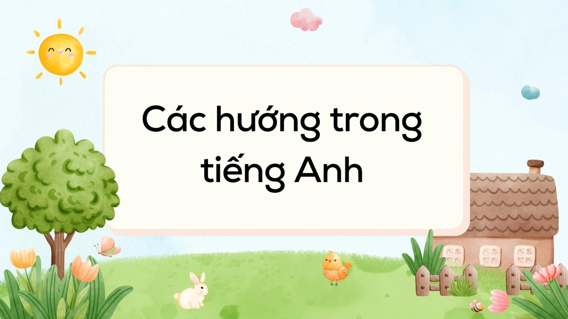 Từ vựng tất cả các hướng trong tiếng Anh và mẹo ghi nhớ