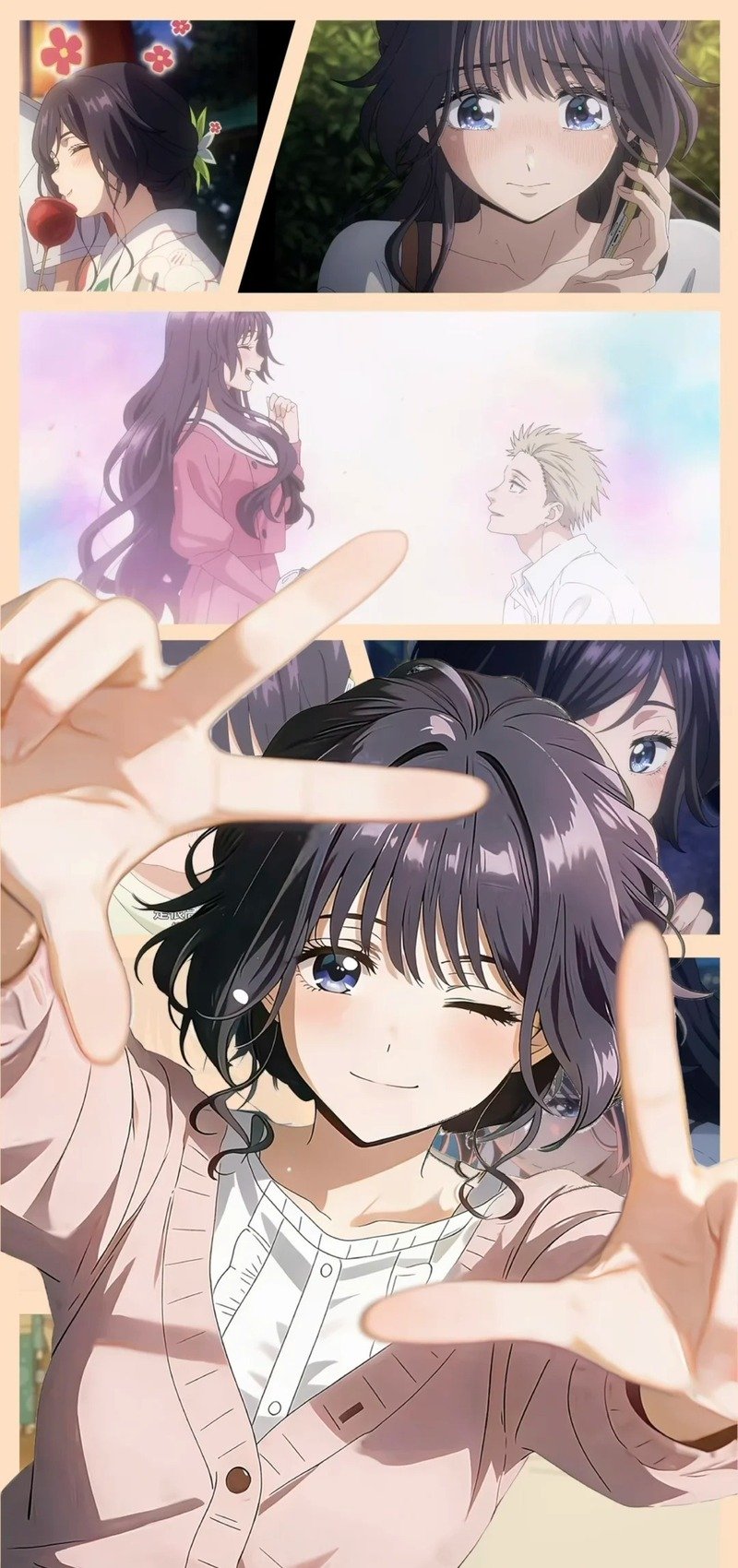 Waguri với vẻ ngoài đáng yêu và phong cách anime cuốn hút